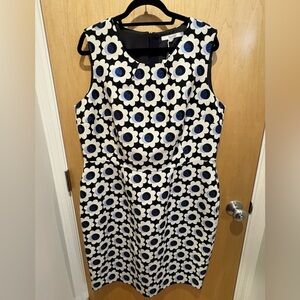 NWT Boden Harriet Daisy Jacquard Sheath Dress